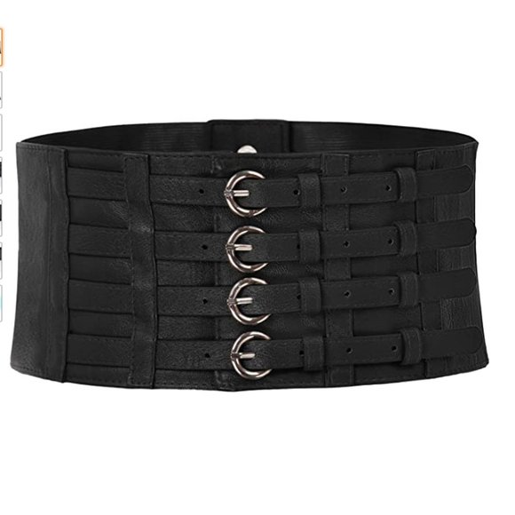 Women\'s Elastic Stretch Waist Belt Wide Waistband main image 4